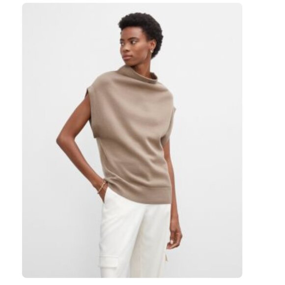 Club Monaco Abhy Sweater Tan (NWT) Size Small - Picture 1 of 4